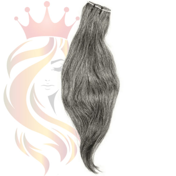 Vietnamese Natural Gray Hair Extensions